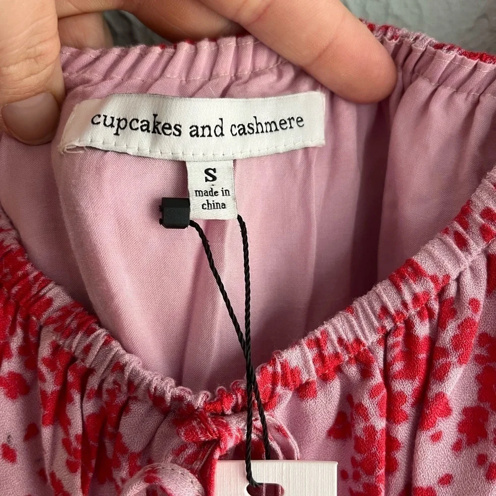 NWT Cupcakes and Cashmere Floral Dress - Picture 5 of 8
